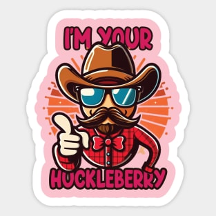 Huckleberry Sticker